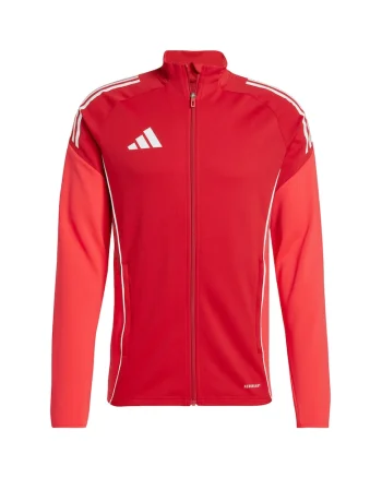 Hanorac sport barbati, adidas Tiro 25, rosu, poliester reciclat