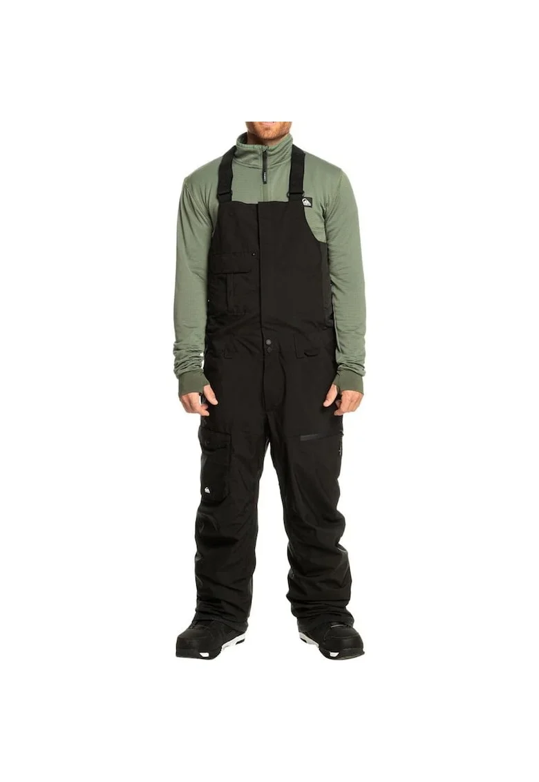 Pantaloni sport  Utility, impermeabili, negru, poliester, pentru iarna, barbati