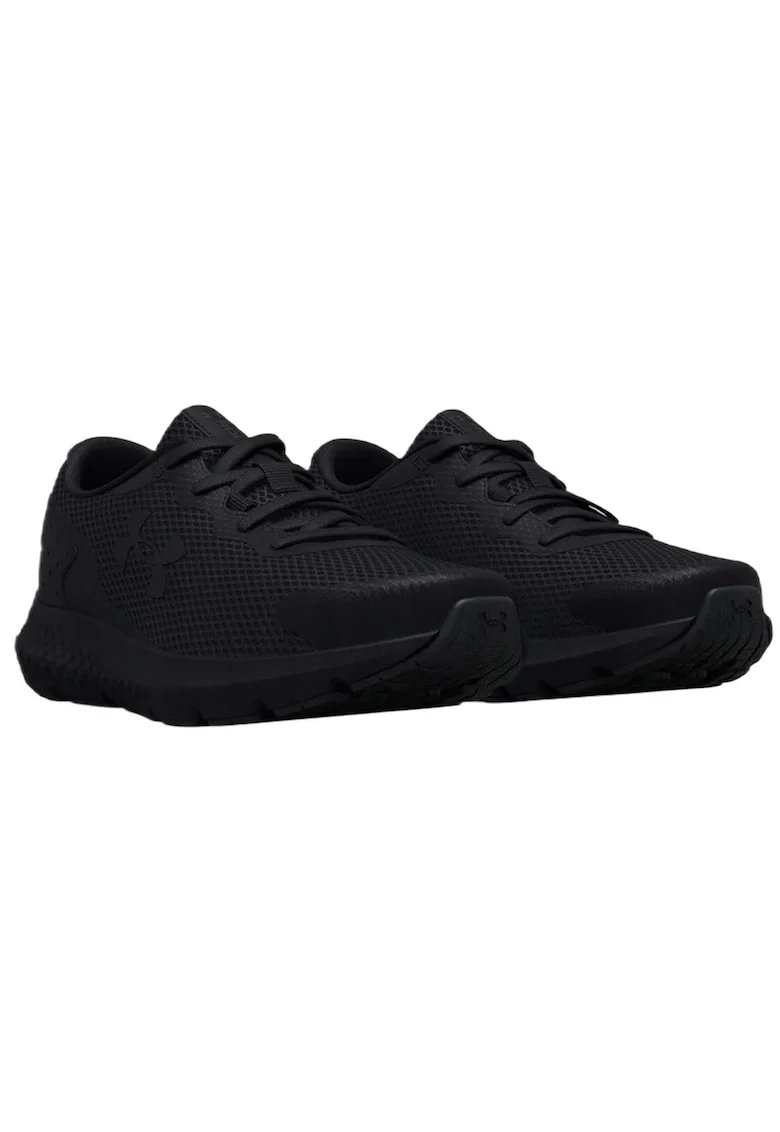 Pantofi alergat copii  Sintetic, Negru,