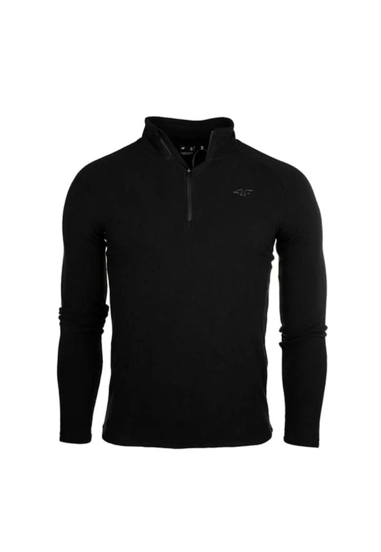 Bluza termoactiva barbati  Poliester, Negru,