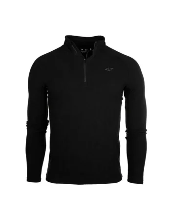 Bluza termoactiva barbati  Poliester, Negru,