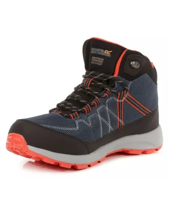 Samaris Lite Mid Moonlight Denim Orange Pantofi