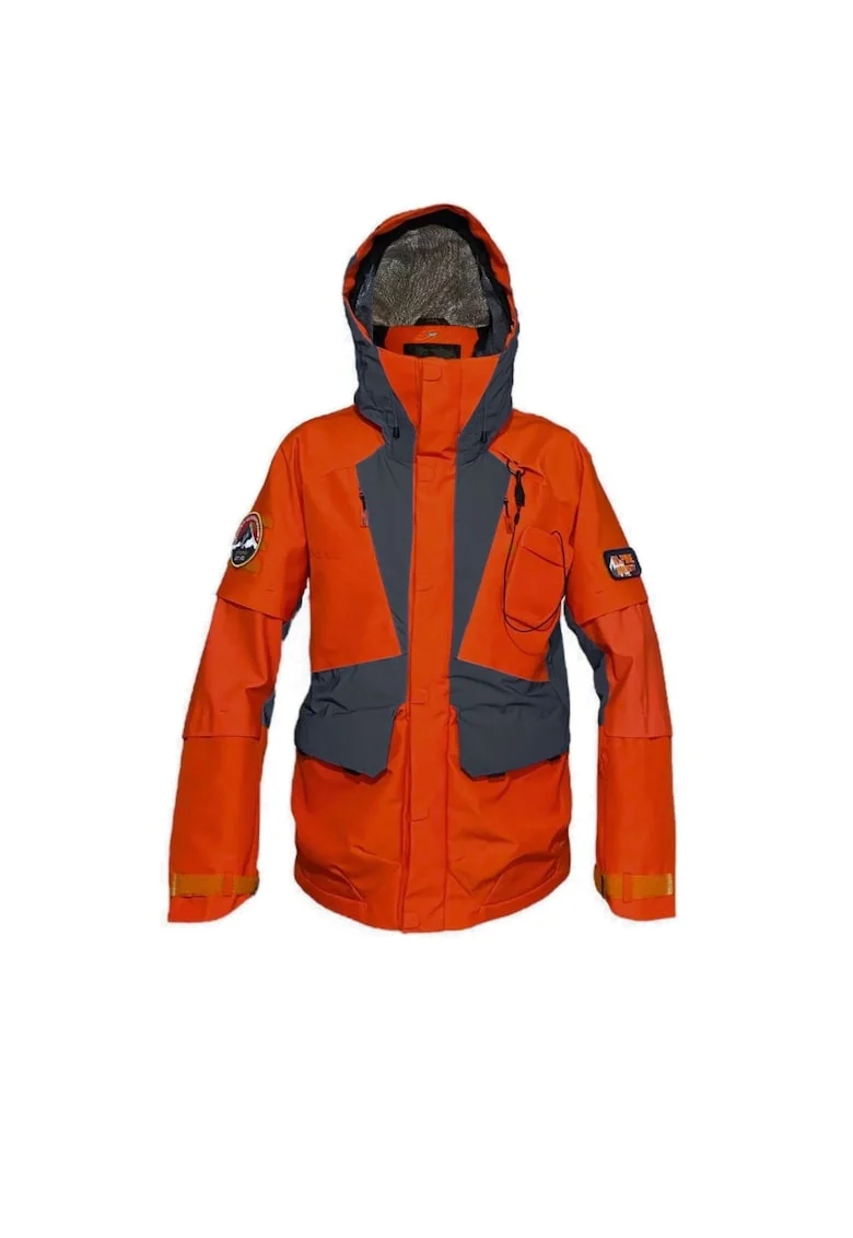 Jacheta de schi  Alpine Satellite, impermeabila, rezistenta la vant, portocalie, poliamida/spandex,