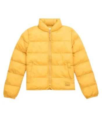Jacheta de puf matlasata  Highfill, nylon, galben