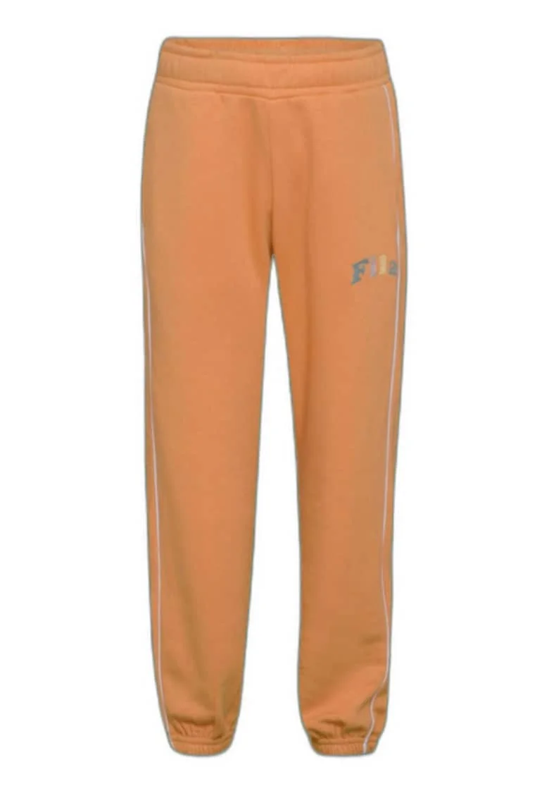 Pantaloni de trening largi copii  BERSTELAND portocaliu