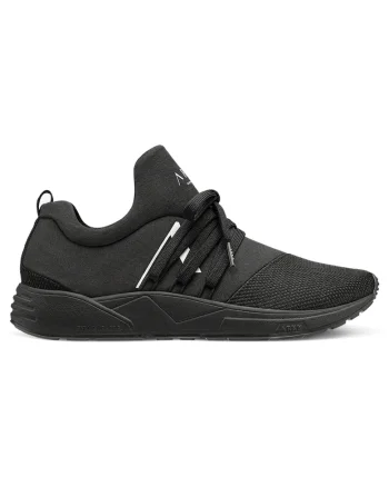 Pantofi barbati,  Textil, Negru, Negru