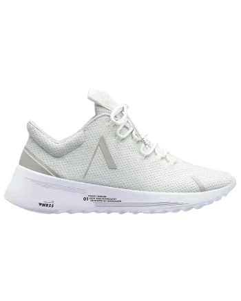 Pantofi sport dama,  Textil, Alb,