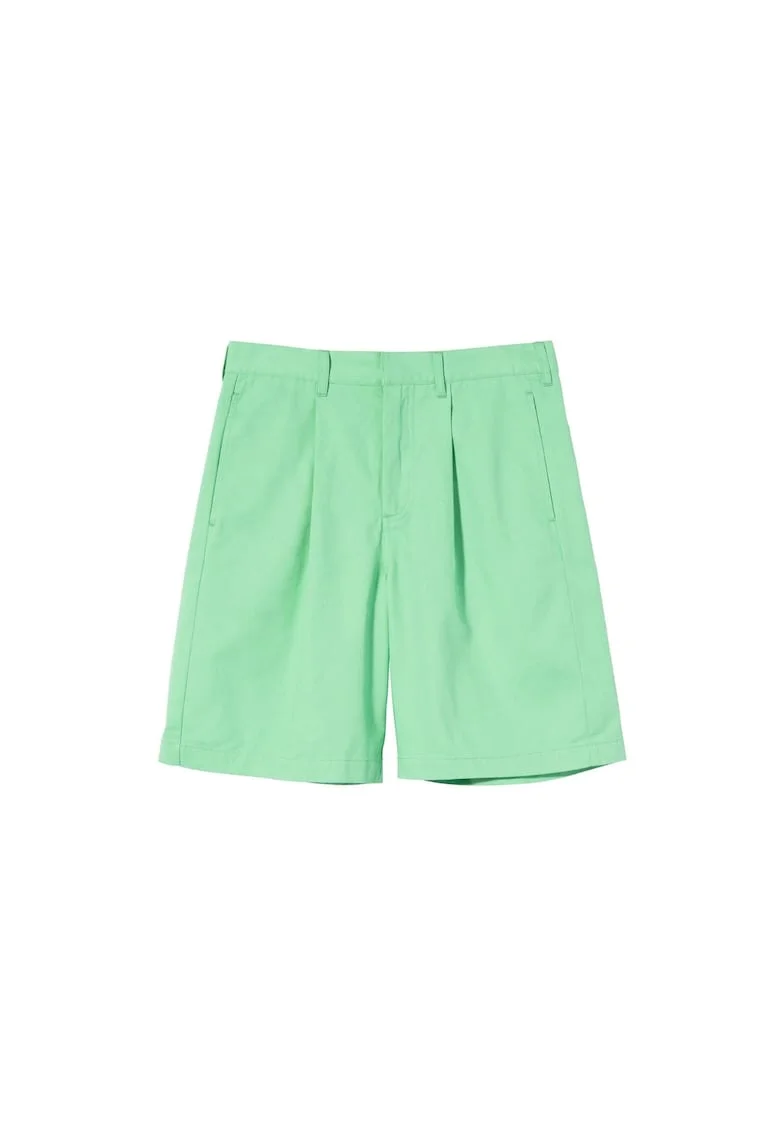 Pantaloni sport dama, Stussy, Bumbac, Verde,
