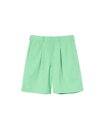 Pantaloni sport dama, Stussy, Bumbac, Verde,
