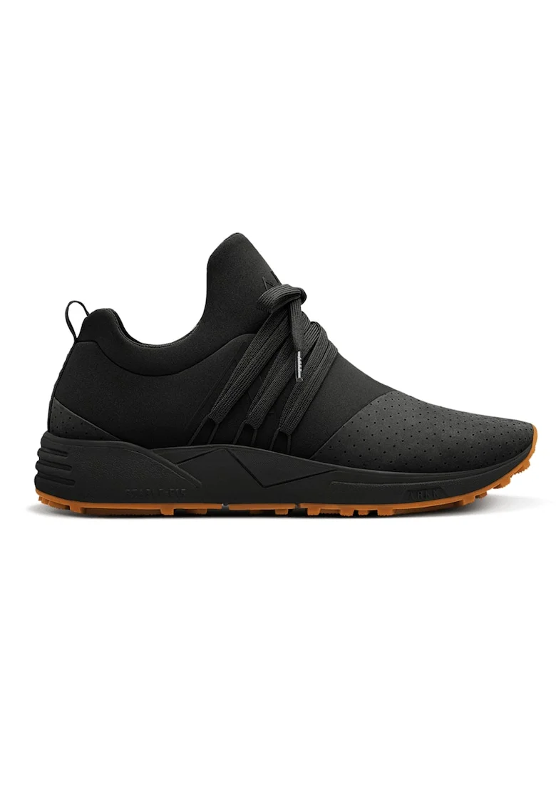 Pantofi sport dama,  Textil, Negru, Negru