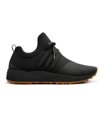 Pantofi sport dama,  Textil, Negru, Negru