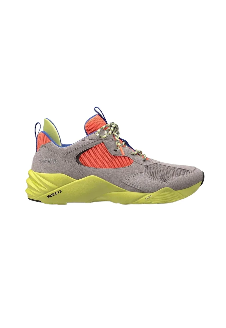 Pantofi sport dama,  Textil, Multicolor, Multicolor