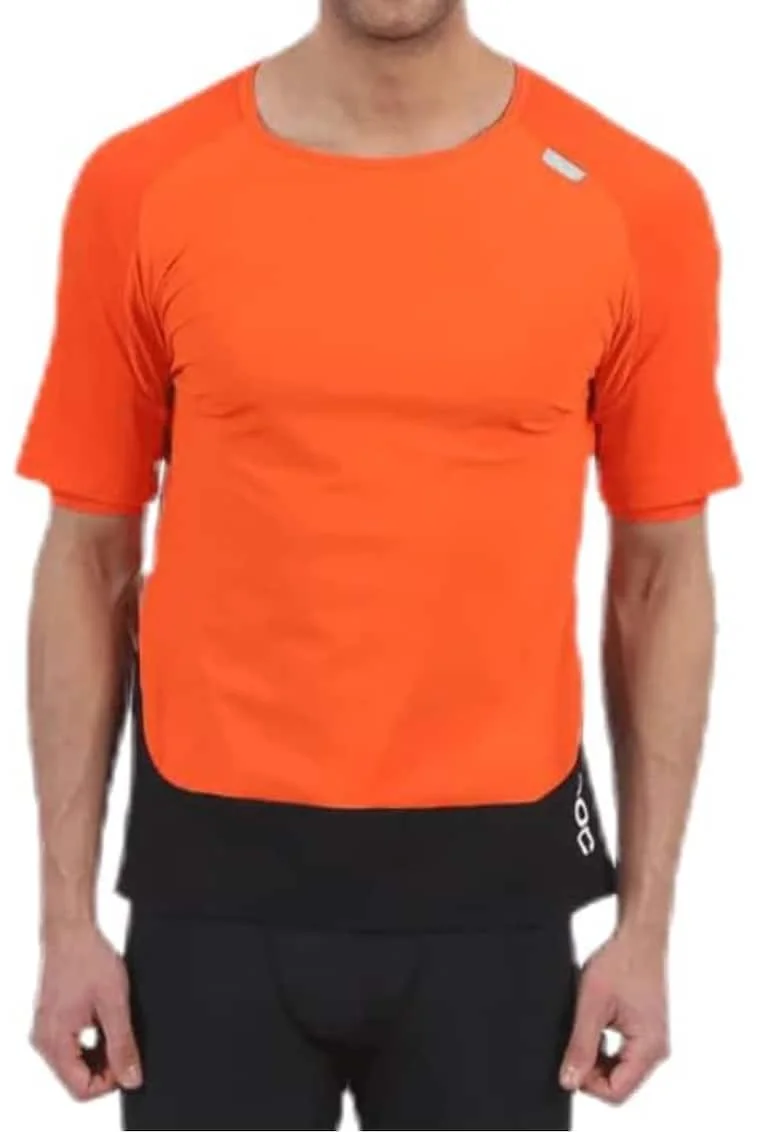 Tricou sport barbati  Resistance Pro XC, poliamida/elastan, portocaliu,