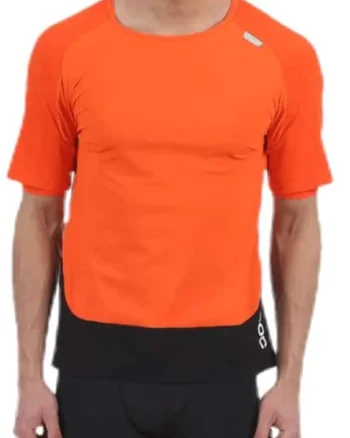 Tricou sport barbati  Resistance Pro XC, poliamida/elastan, portocaliu,