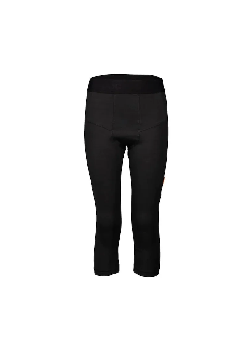 Pantaloni ski copii  polietilena/elastan, rezistenti la taieturi, negru,