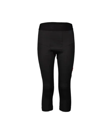 Pantaloni ski copii  polietilena/elastan, rezistenti la taieturi, negru,
