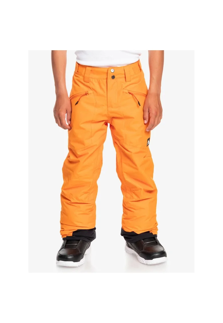 Pantaloni de schi baieti,  PoliesterPortocaliu