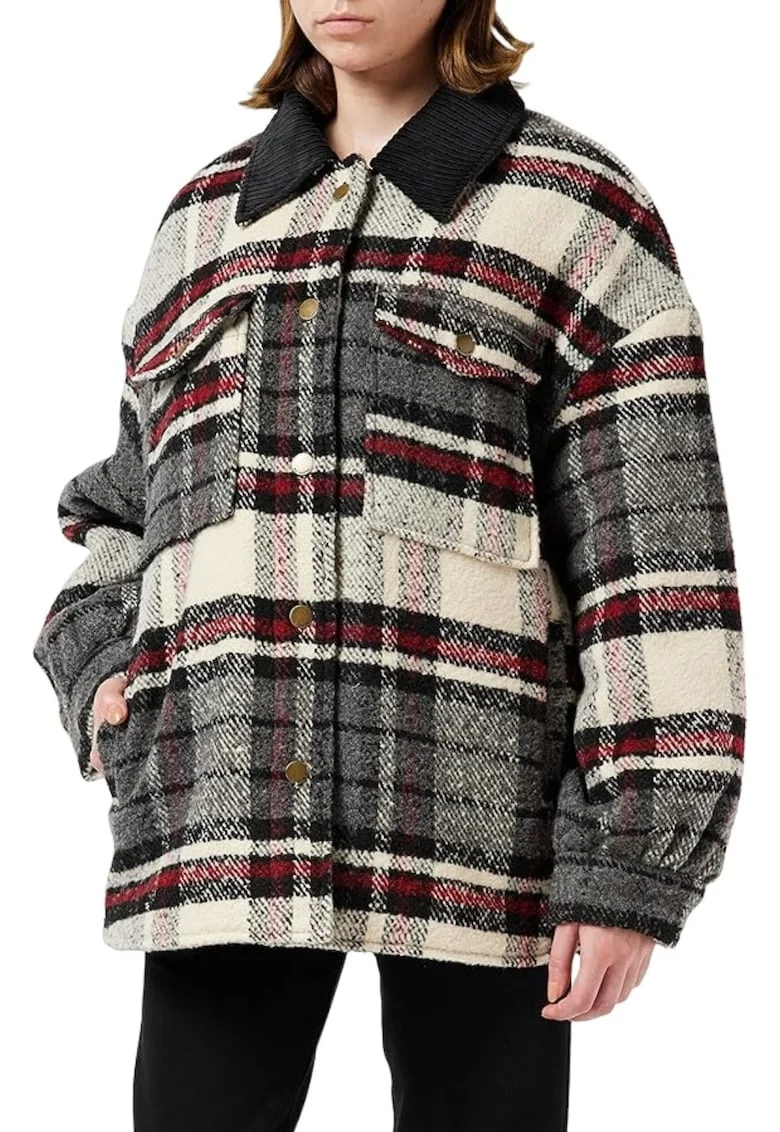 Jacheta dama,  Lana/Nylon, Multicolor,