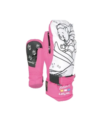 Manusi de sport pentru copii Level Pop-Art, Poliester, Rosa 146 cm