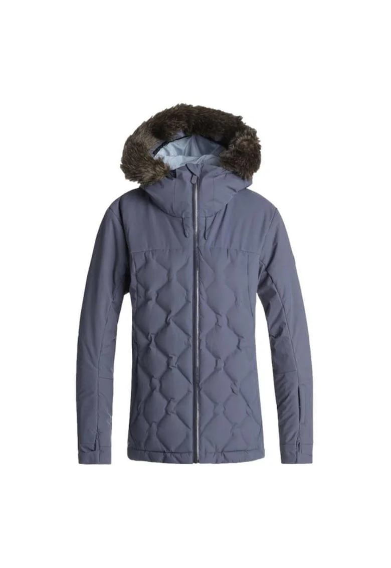 Jacheta ski dama,  Poliester, Albastru, Albastru