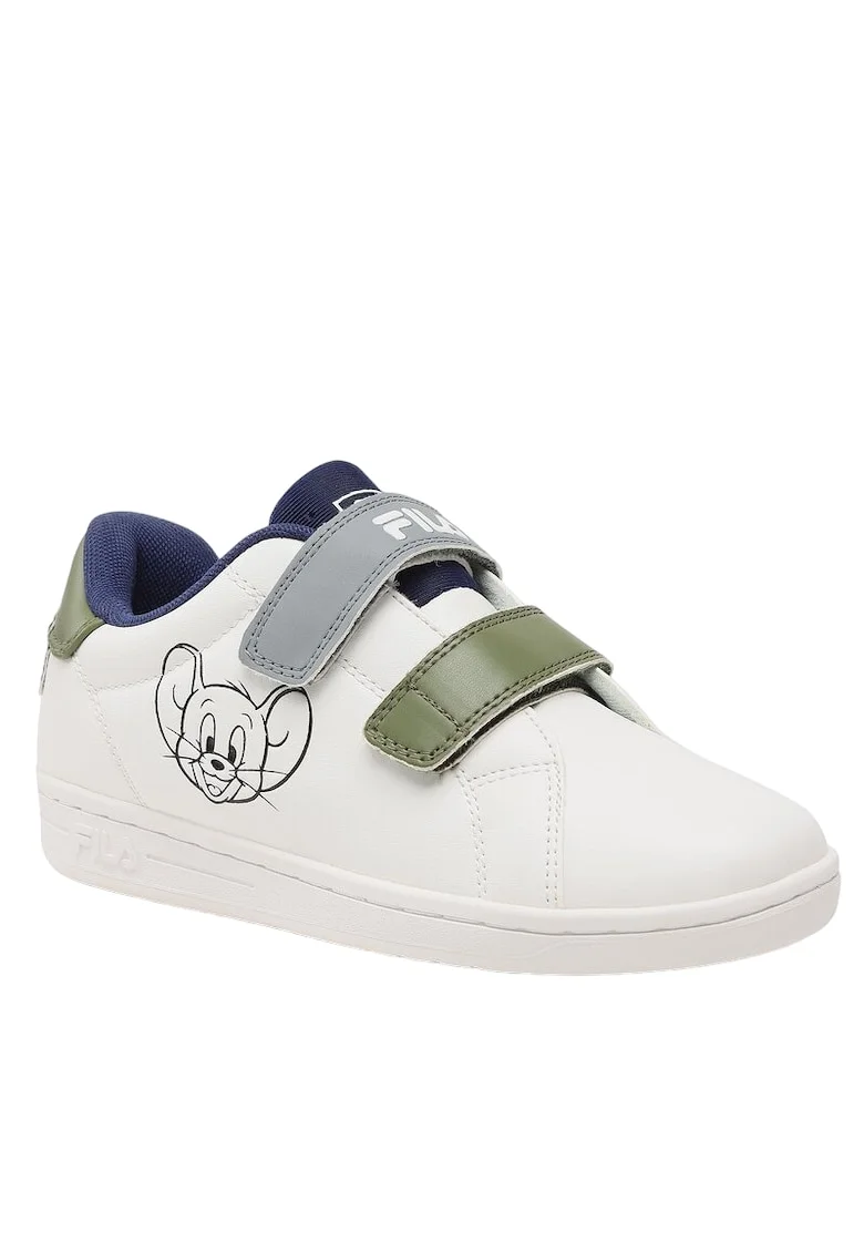 Pantofi sport copii,  Piele ecologica, Alb, 34EU