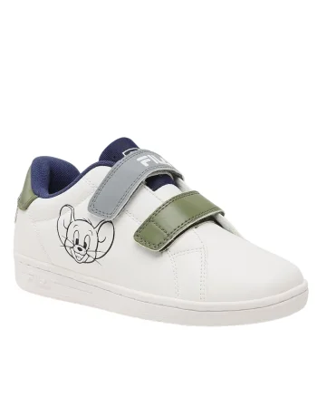 Pantofi sport copii,  Piele ecologica, Alb, 34EU