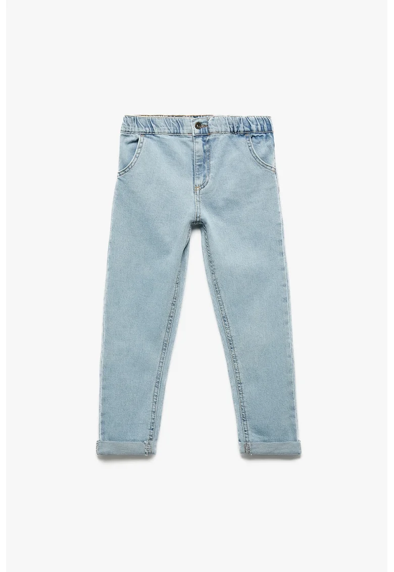 Blugi relaxed-fit cu buzunare, Albastru deschis