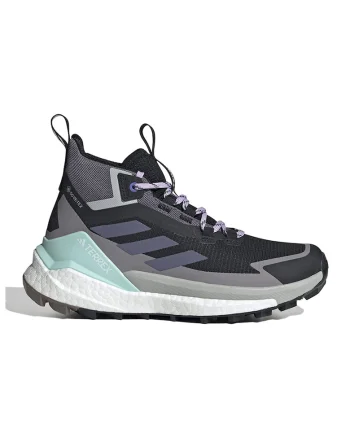 Pantofi pentru drumetii Terrex Free Hiker 2.0 Gore-Tex, Negru/Violet