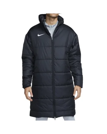Geaca lunga pentru fotbal Therma-Fit Academy Pro, Negru