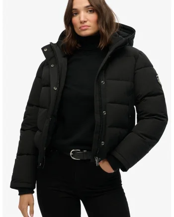 Geaca bomber cu vatelina Everest, Negru