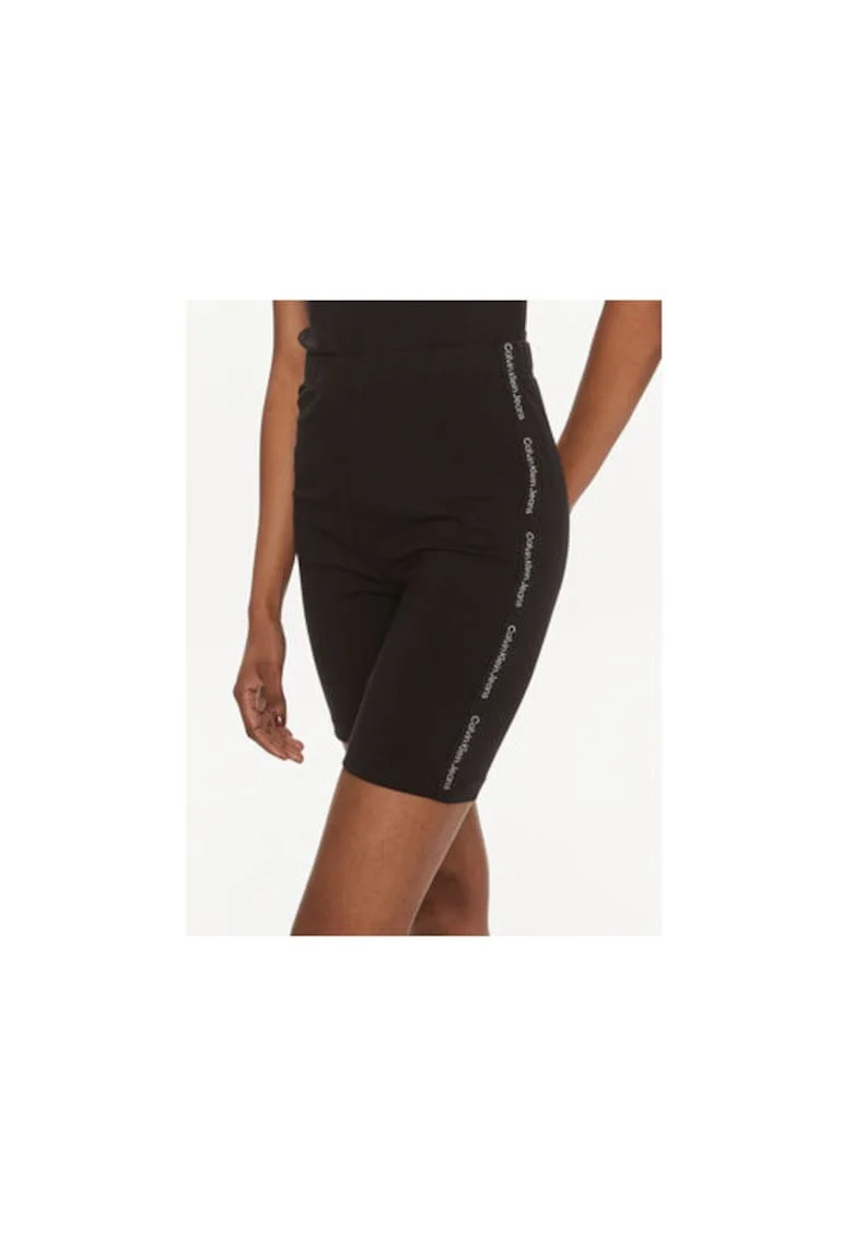 Pantaloni sport dama,  Bumbac/Elastan, Negru,