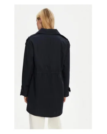 Geaca Femei,  Bleumarin, 100% bumbac organic,