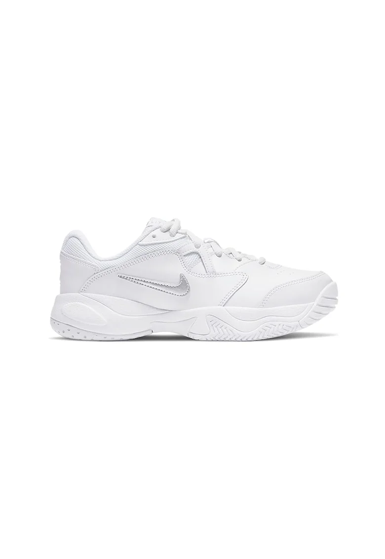 Pantofi din piele cu detalii perforate pentru tenis Court Lite 2