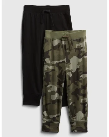 Set de pantaloni sport din bumbac organic - 2 perechi