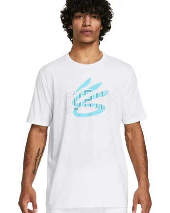 Tricou cu decolteu rotund pentru baschet, Alb optic