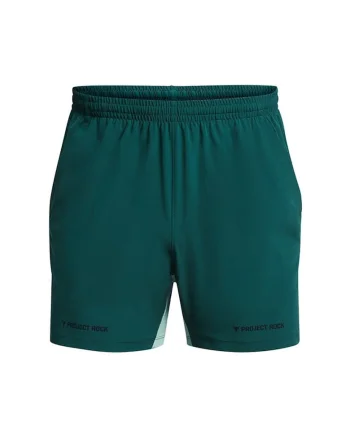 Pantaloni Scurti  Project Rock 1384217-449, Barbati, Verde