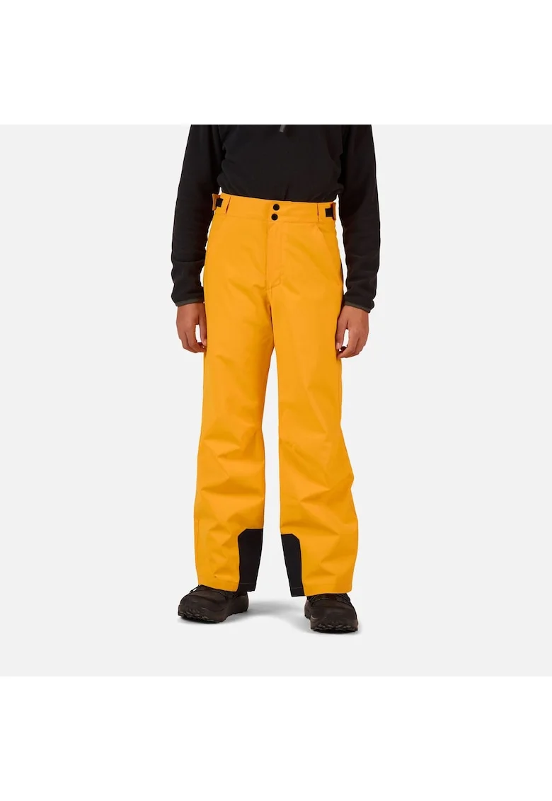Pantaloni ski  BOY INSULATED SKI, negru, pentru copii, Galben