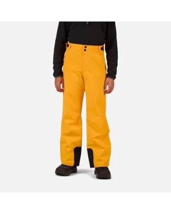 Pantaloni ski  BOY INSULATED SKI, negru, pentru copii, Galben