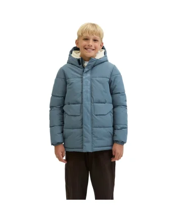 Geaca JACK &JONES Speed Puffer JNR 51594, Albastru deschis