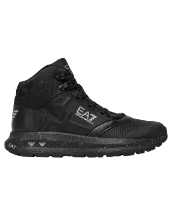 Pantofi sport  EA7 Ice Altura Nylon Mesh+ 51489, Negru/Argintiu