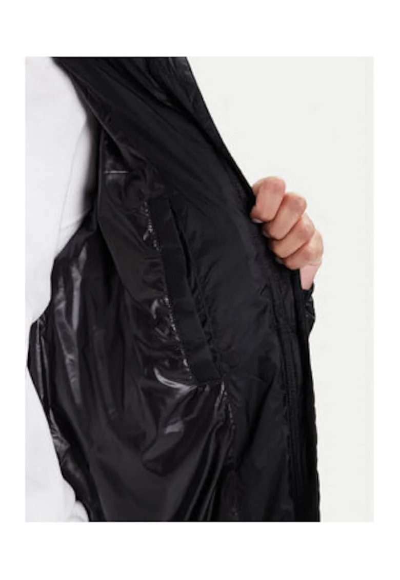 Palton de iarna pentru femei,  Negru, 100% nailon reciclat,