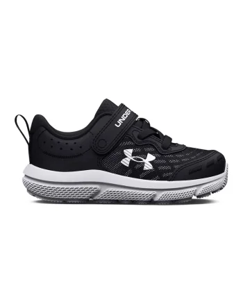 Pantofi cu velcro Assert 10 pentru alergare, Alb/Negru