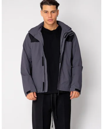 Geaca cu fermoar si buzunare Grey Anthracite 18961, Gri