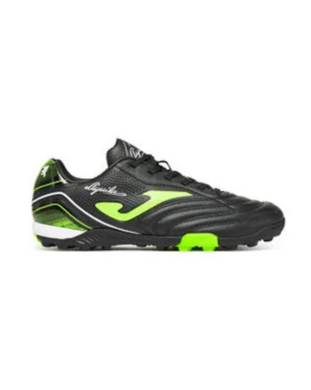 Ghete de fotbal  AGUS2501TF, Piele ecologica, Negru