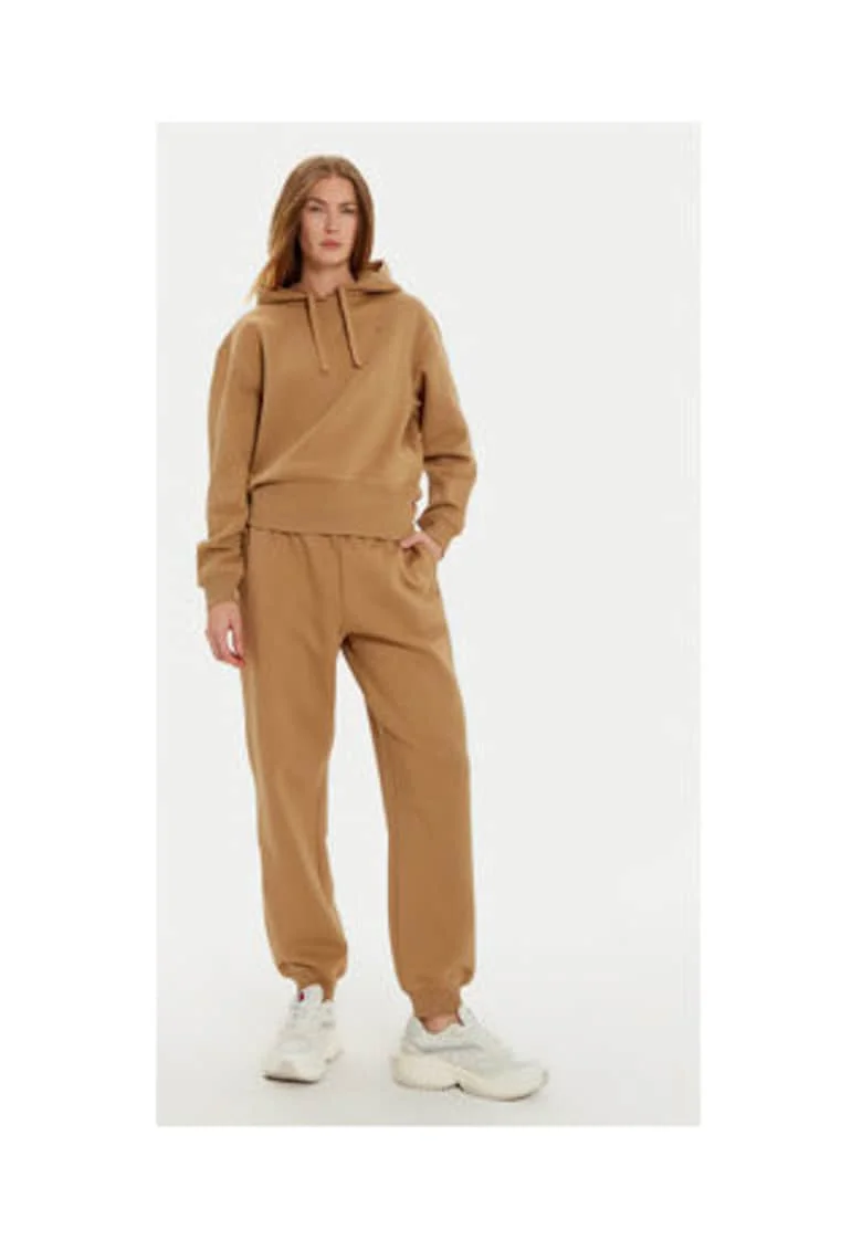 Pantaloni de trening Femei,  Bej, 70% bumbac, 30% poliester reciclat, Bej