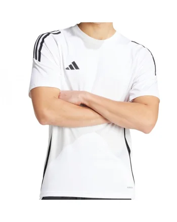 Tricou  Tiro 24 Training barbati, Alb