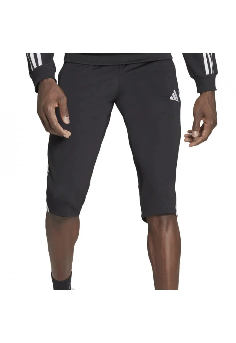 Pantaloni  Tiro 23 League 3/4 barbati, Negru