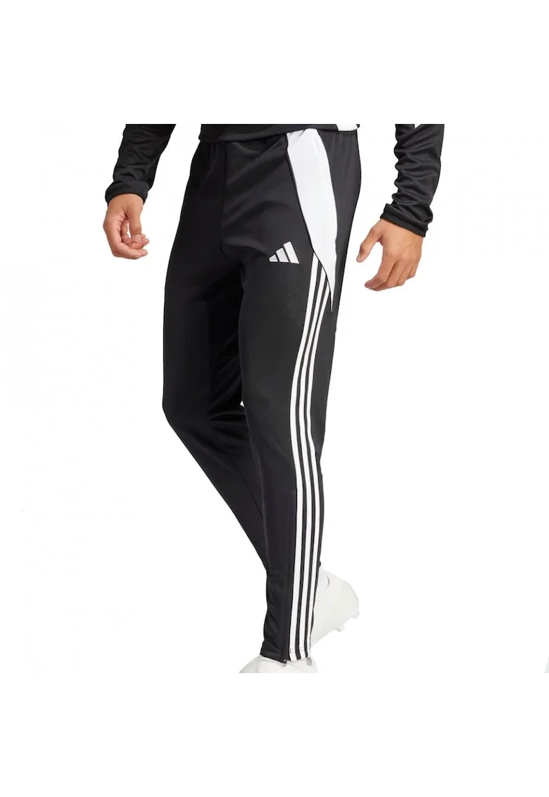 Pantaloni  Tiro 24 Slim Training barbati, Negru