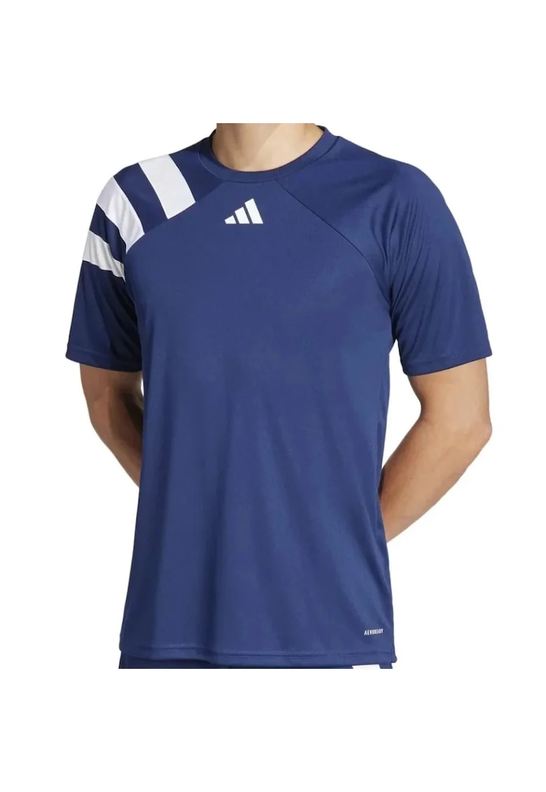 Tricou  Fortore 23 barbati, Alb/Bleumarin