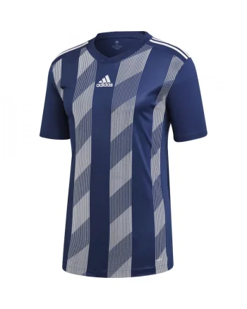 Tricou  Striped 19 barbati, Alb/Bleumarin